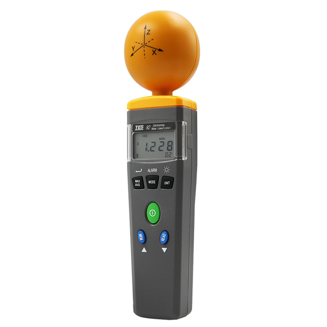 TES-92 EMF Meter Triaxial Data Logger the Electromagnetic Radiation Detector