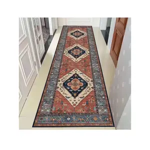 Best Price Anti-Slip Corridor Carpets Factory Direct Polyester Hallway Runners 3D Print Rugs Long Carpets
