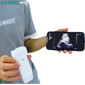 Nouvel échographe triple à ultrasons, prix compétitif, sonde/transducteur vétérinaire sans fil USB et Wi-Fi pour examen physique CU10 - Product Image 1