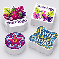 Autocollants de marque personnalisés, logo personnalisé, étiquettes autocollantes imperméables pour l'emballage des produits, impression d'autocollants de logo d'entreprise