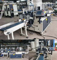 Ligne de production automatique de machines à rembobiner du papier toilette miniature pour la vente en Afrique du Sud