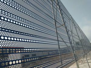 Plaque métallique perforée galvanisée à haute adhérence pour clôture anti-vent extérieure <span class=keywords><strong>Fixation</strong></span> solide - Product Image 6