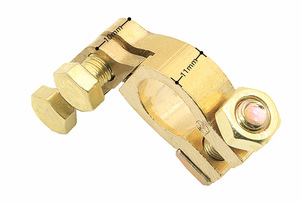 Connecteurs de bornes de <span class=keywords><strong>batterie</strong></span> en laiton, protecteurs de bornes de <span class=keywords><strong>batterie</strong></span> à montage supérieur - Product Image 5