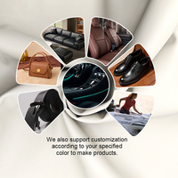 Maßgefertigtes Geprägtes Abriebfestes PU-Kunstleder-Material für Schuhe, Kleidung, Dekoration, Sofa, Autositzbezüge