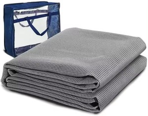 Alfombra Portátil de PVC para Caravana, Tamaño Grande, Plegable, Manta de Picnic para Camping, Alfombra de Playa Hecha a Máquina - Product Image 3