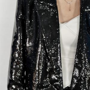 Nuevo Abrigo de Lentejuelas de Moda para Mujer, Traje Casual para Fiesta - Product Image 6