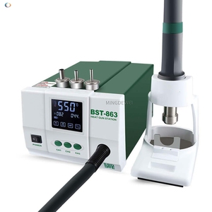 Estación de Retrabajo de Aire Caliente BST-863 de 1200W, Estación de Soldadura sin Plomo con Pantalla Digital, Herramienta de Reparación - Product Image 1