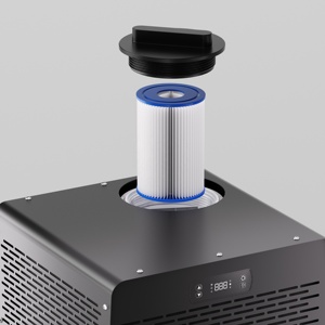 Portable Mini Cold Plunge Water Cooling Chiller 1/3HP 1/2HP OEM System with Filter and WiFi APP Control - Product Image 4