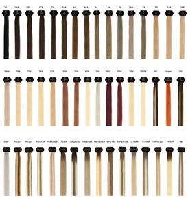 Extensions de cheveux à pointe plate de 18 pouces, Ktip, cheveux humains naturels, fusionnement invisible, ajoute du volume pour les mariages <span class=keywords><strong>et</strong></span> les événements spéciaux, 100g - Product Image 5