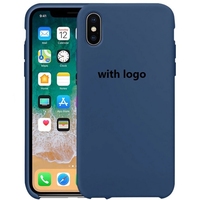 Coque en silicone liquide pour X, protection intégrale antichoc avec couleur personnalisable et options OEM/ODM