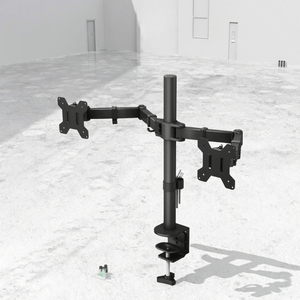 New Arrival Heavy-Duty hoàn toàn có thể điều chỉnh 90 độ thép bàn núi Dual màn hình hỗ trợ 2 máy tính 30 inch màn hình cánh tay - Product Image 5