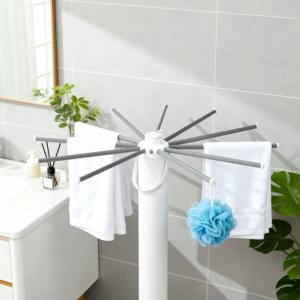 Tendedero de <span class=keywords><strong>Ropa</strong></span> Metálico de Doble Nivel de Alta Calidad, Tendedero de <span class=keywords><strong>Ropa</strong></span> Metálico Retráctil, Tendedero de <span class=keywords><strong>Ropa</strong></span> Portátil para Bebés - Product Image 3