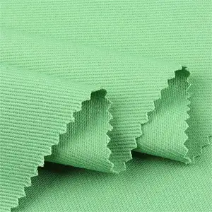 Cotton 7 * 7 Encrypted Coarse Slanted Non Elastic Yarn Card Woven Twill Fabric For Man's Pant And Jacket
