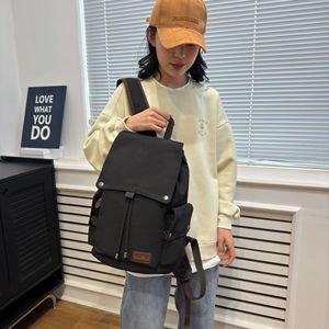 Jiarun Student <b>Backpack</b> Milky White 15 Inch Laptop Bag Neutral Gender Everyday Use - Product Image 4