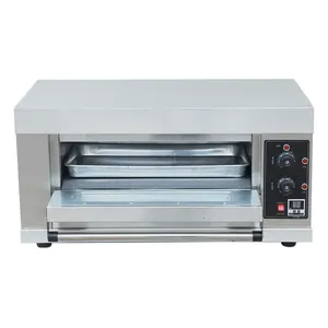 Horno para hornear Pan 1 cubierta 1 bandeja Horno eléctrico para hornear Horno comercial para hornear