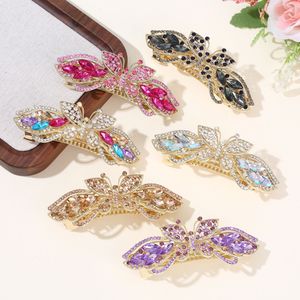 Wholesale Butterfly Alloy 8.5cm Women's Fashion Spring Clip Hair Decoration Elegant Headwear Accessories - Product Image 1