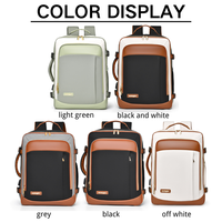 Ensemble de sacs à dos pour étudiants 3 pièces, doublure en nylon imperméable, sacs à bandoulière tendance et pratiques pour adolescents, sacs d'école pour courts voyages, fermeture éclair