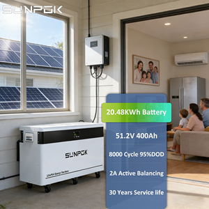 Sunpok 48v <b>Battery</b> Pack 200ah 300ah 400ah 15kwh 20kwh Bateria Solar Energy Storage Lithium Ion <b>Batteries</b> - Product Image 1