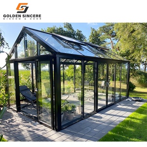 GS High-end Villa Sunroom Custom Aluminum Alloy Outdoor Glass Room - Product Image 6