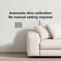 Termohigrometer Digital Duka TH3 Baru, Monitor Suhu Dalam Ruangan Akurat dengan Layar Jam