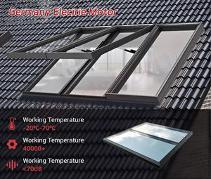 Lucernari Elettrici Automatici a Doppio Vetro Landsharp, Finestra Intelligente per <span class=keywords><strong>Tetto</strong></span> con Controllo Remoto - Product Image 4