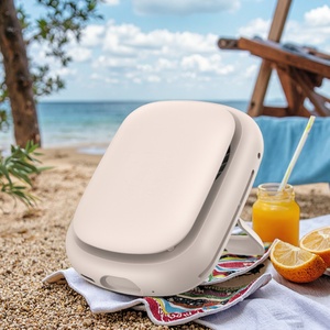 Ventilador Portátil Mini 2 en 1 con Clip para Cintura y Cuello, Ventilador Personal Manos Libres USB para Camisas, Coches, Exteriores, Hoteles y Autocaravanas - Product Image 1
