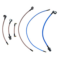 Câble d'assemblage BNC-J-RG316-BNC-J sur mesure, RG316 BNC mâle vers BNC mâle RG316