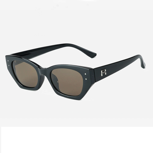 ZS 58322 New Punk TR90 Frame Full Frame Polarized Sunglasses Women's Square Cat Eye Retro Men's Trendy Fashion Glasses
