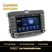 BQCC Toptan OEM 7" Carplay Android Radyo AM RDS FM Ekran Video Volkswagen Polo Tiguan Passat B6 CC Golf 5 Amarok Fabia için