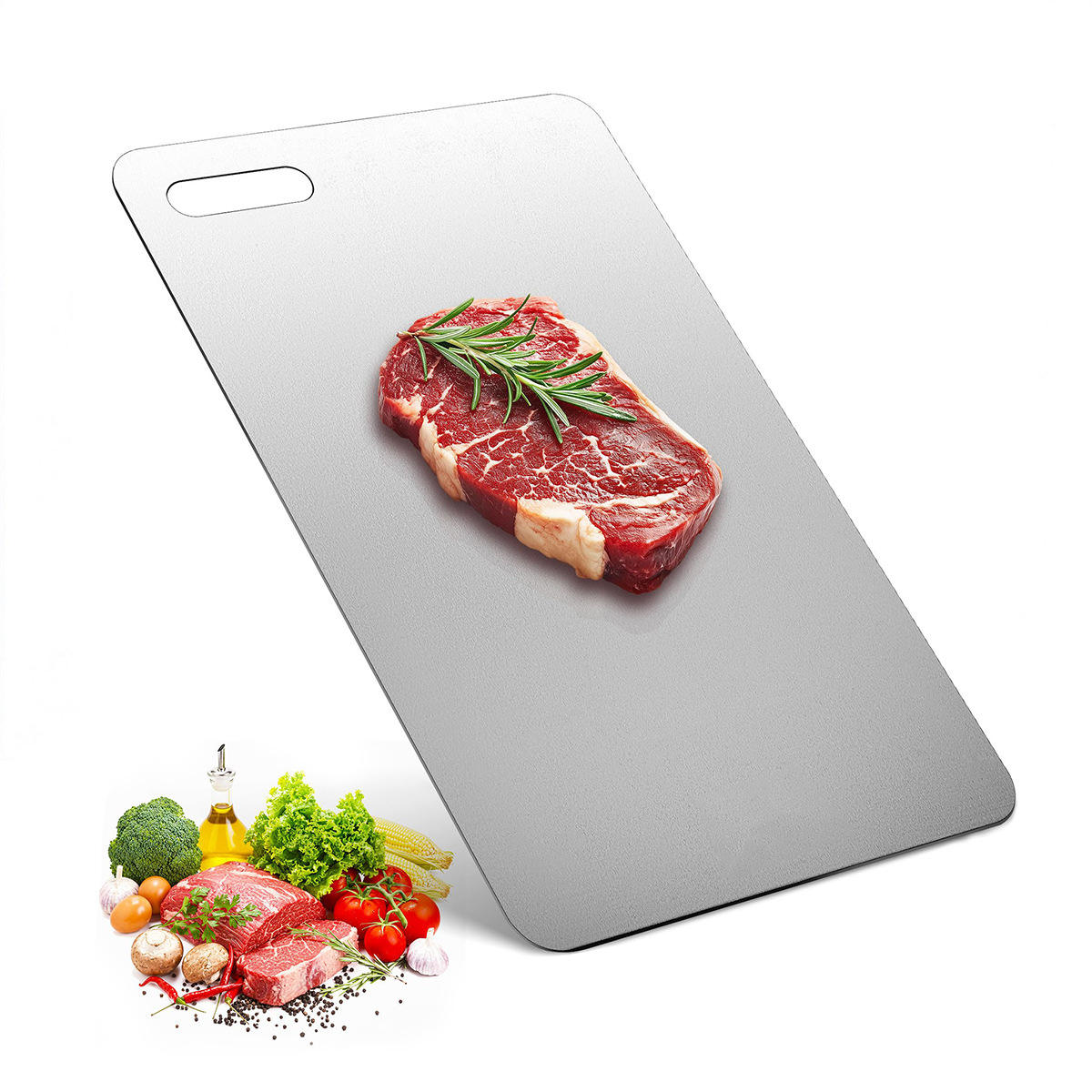 silver-pure titanium