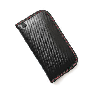 Étui de blocage de Signal de clé de voiture <span class=keywords><strong>Faraday</strong></span> Bag pochette de blocage de Signal de porte-clés de voiture sac de blocage RFID sans clé - Product Image 4