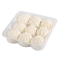 Guangzhou Restaurant Dim Sum Frozen Walnut Bao fait à la main BBQ porc rôti de porc chinois cuit à la vapeur chignon dans un sac pour enfants