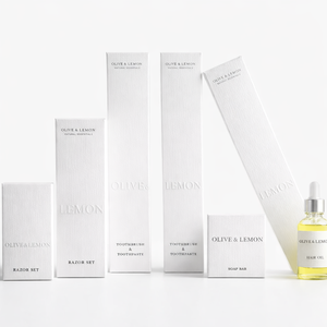 Boîte d'emballage cosmétique, boîte pliante pour ensembles de soins de la peau, logo en relief, impression personnalisée, directement de l'usine - Product Image 4