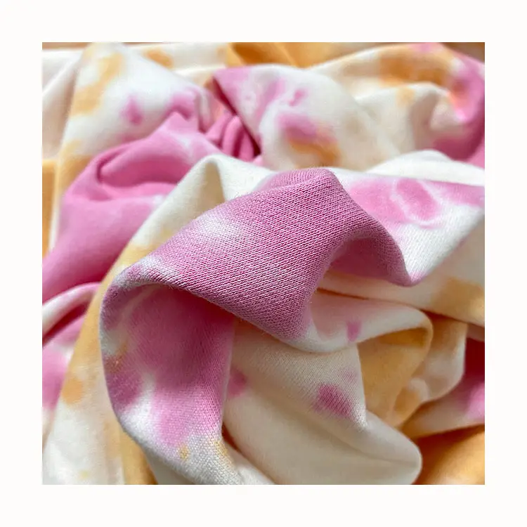 Großhandel Soft Tie Dye Baumwolle hohe Saugfähig keit g/m² Frottee für Hoodie
