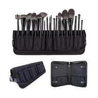Trousse de Toilette de Voyage Pliable Personnalisée pour Femme, Organisateur d'Outils de Beauté et Accessoires de Lavage, Pochette pour Pinceaux de Maquillage