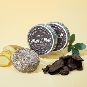 Usine En Gros Croissance Des Cheveux Naturel Vegan Shampooing Barre Assombrissement Des Cheveux Noir Polygonum Savon - Product Image 1