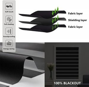 Persianas Enrollables Eléctricas Modernas Tipo Zebra de Doble Capa con Filtro de Luz y Privacidad para Ventanas Francesas, Dormitorios y Oficinas - Product Image 2