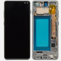 Écran de téléphone portable pour S10 PLUS 6.4'' Écran tactile Garantie de 2 ans Remplacement d'écran Wonderfone Original AA Noir