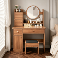 Ensemble Chaise et Coiffeuse de Luxe pour Chambre à Coucher – Table de Maquillage Haut de Gamme