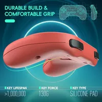 Control de Juego Inalámbrico Data Frog PC07 de Estilo Clásico, Receptor Dual, Gamepad Retro para Windows/Mac/Linux, Android TV, Juegos de Arcade