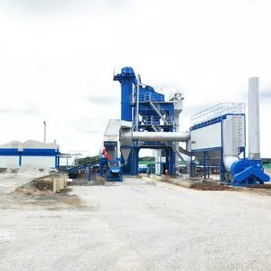 Road construction machinery of asphalt batch plant 120tph asphalt mixer machine