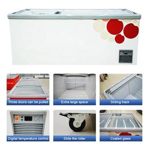 Kältetechnik Horizontal Gefrier schrank Gewerblicher Supermarkt Gefriert ruhe Supermarkt Frozen Island - Product Image 3