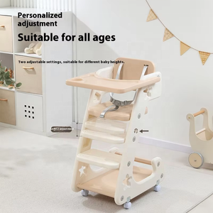 Baby Multifunctional Growth Chair Children Dining <strong>Eating</strong> Dining High Chairs Kids Study Feeding Chair Ages 1-12 Years - Product Image 5