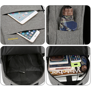 Conjunto de mochila de viaje 3 en 1 para hombre Good <span class=keywords><strong>Brevite</strong></span> para la escuela con mangas acolchadas para el portátil - Product Image 6