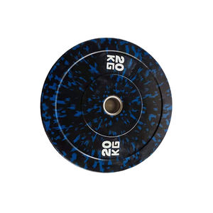 Plaque en caoutchouc pour salle de sport Disques d'haltérophilie Camo Camouflage Haltérophilie Pare-chocs Plaques d'haltérophilie - Product Image 2