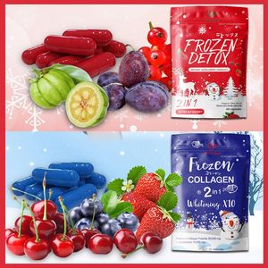 Gefrorenes Kollagen 2 in 1 Kollagen pillen Kapsel Private Label Supplements Halal Gefrorenes Kollagen 2 in 1 Bleaching-Kapseln - Product Image 3