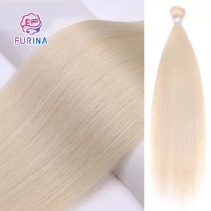 Top Girl 100g Naturale per Colore Ombre Biondo 22-40 Resistente al Calore Estensioni di Capelli Sintetici Lisci 100% Capelli Sintetici - Product Image 5