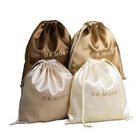 Bolsas de Satén con Cordón JGS para Joyería, Bolsas Rectangulares para Regalo, Personalizables y al por Mayor, con Etiqueta Privada