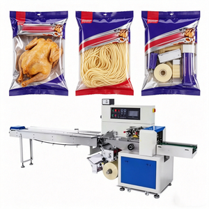 Macchina Automatica ad Alta Velocità per Confezionamento Orizzontale di Caramelle Morbide e Dure, Imballatrice a Flusso Continuo per Piccoli Prodotti - Product Image 3