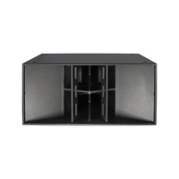 L'usine vend directement AK218 double subwoofers de 18 pouces à vendre subwoofer 18 pouces 2000w pour système extérieur